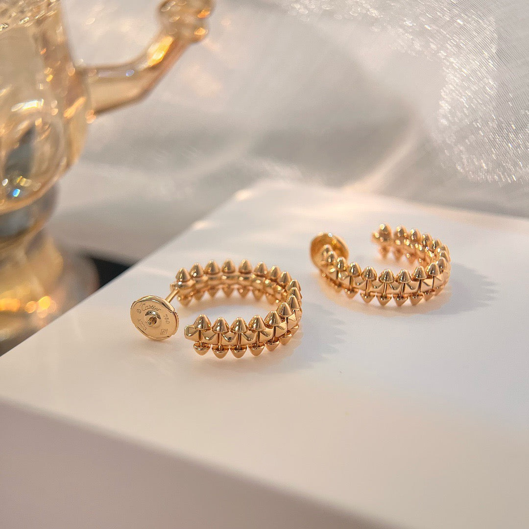 ??Loco?¡¥CLASH SMALL HOOP EARRINGS