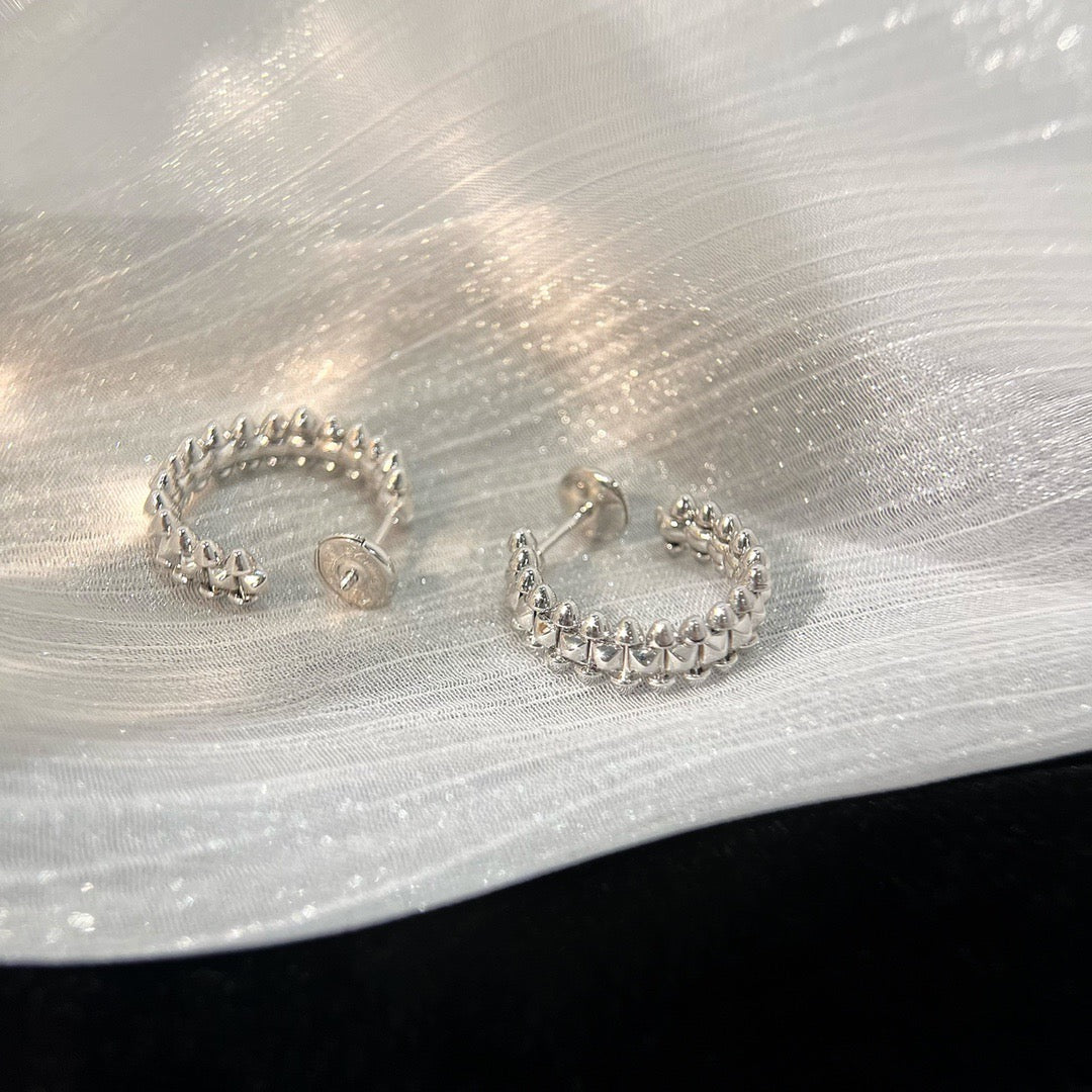??Loco?¡¥CLASH SMALL HOOP EARRINGS
