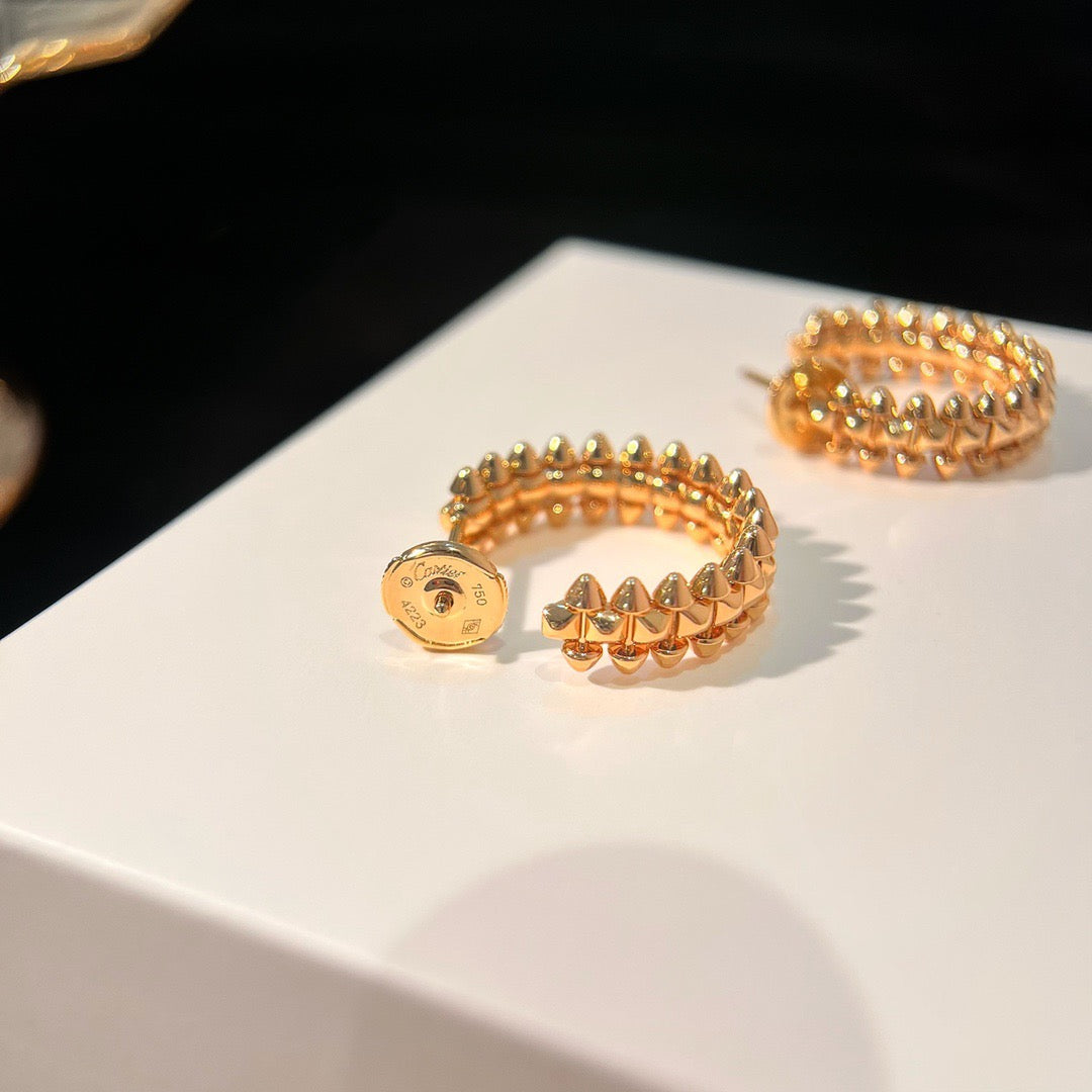 ??Loco?¡¥CLASH SMALL HOOP EARRINGS