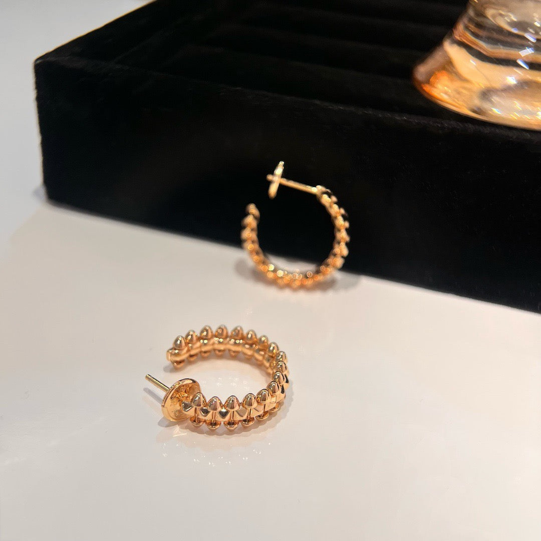 ??Loco?¡¥CLASH SMALL HOOP EARRINGS