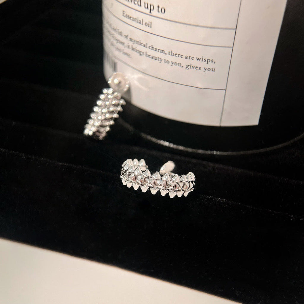 ??Loco?¡¥CLASH SMALL HOOP EARRINGS