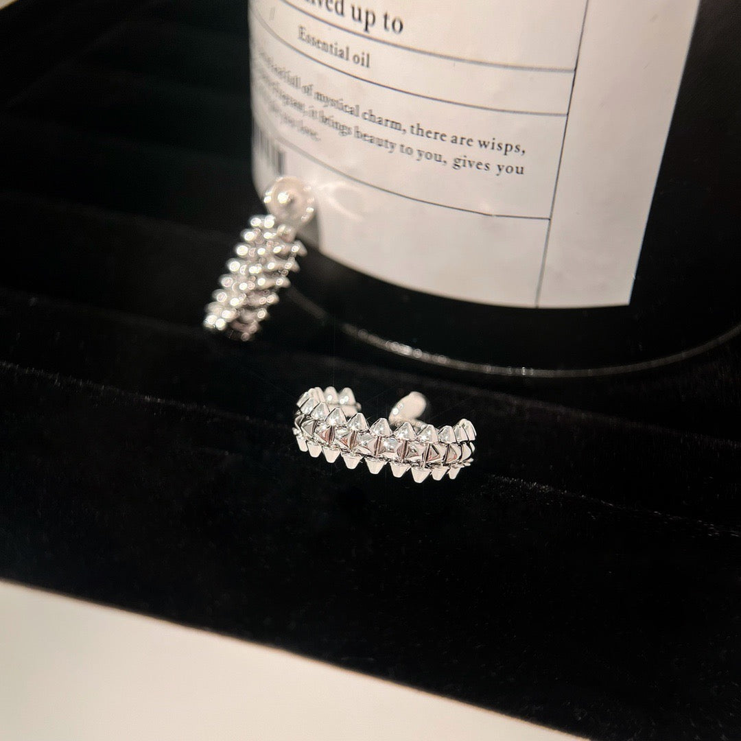 ??Loco?¡¥CLASH SMALL HOOP EARRINGS