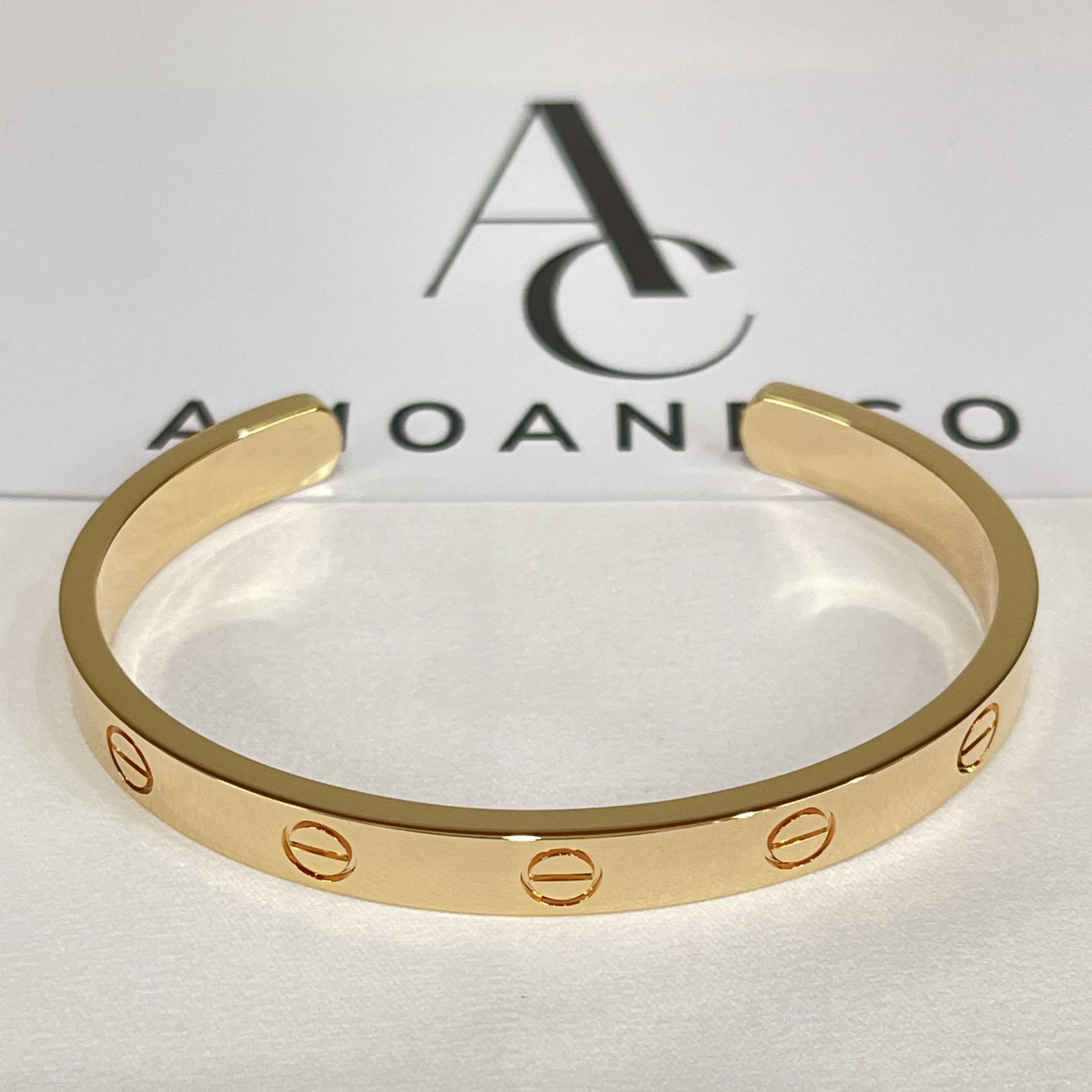 ??Loco?¡¥LOVE BRACELET 6.1MM OPEN CUFF