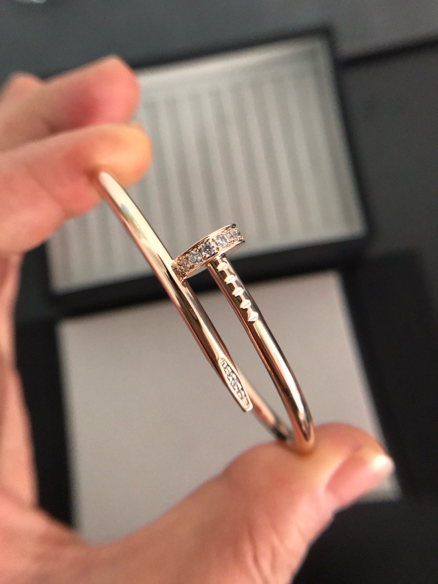 [moco jewelrys]JUSTE BRACELET 3.5MM DIAMONDS