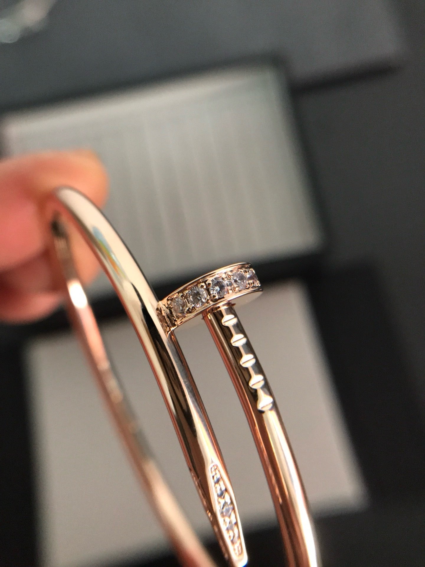 [moco jewelrys]JUSTE BRACELET 3.5MM DIAMONDS