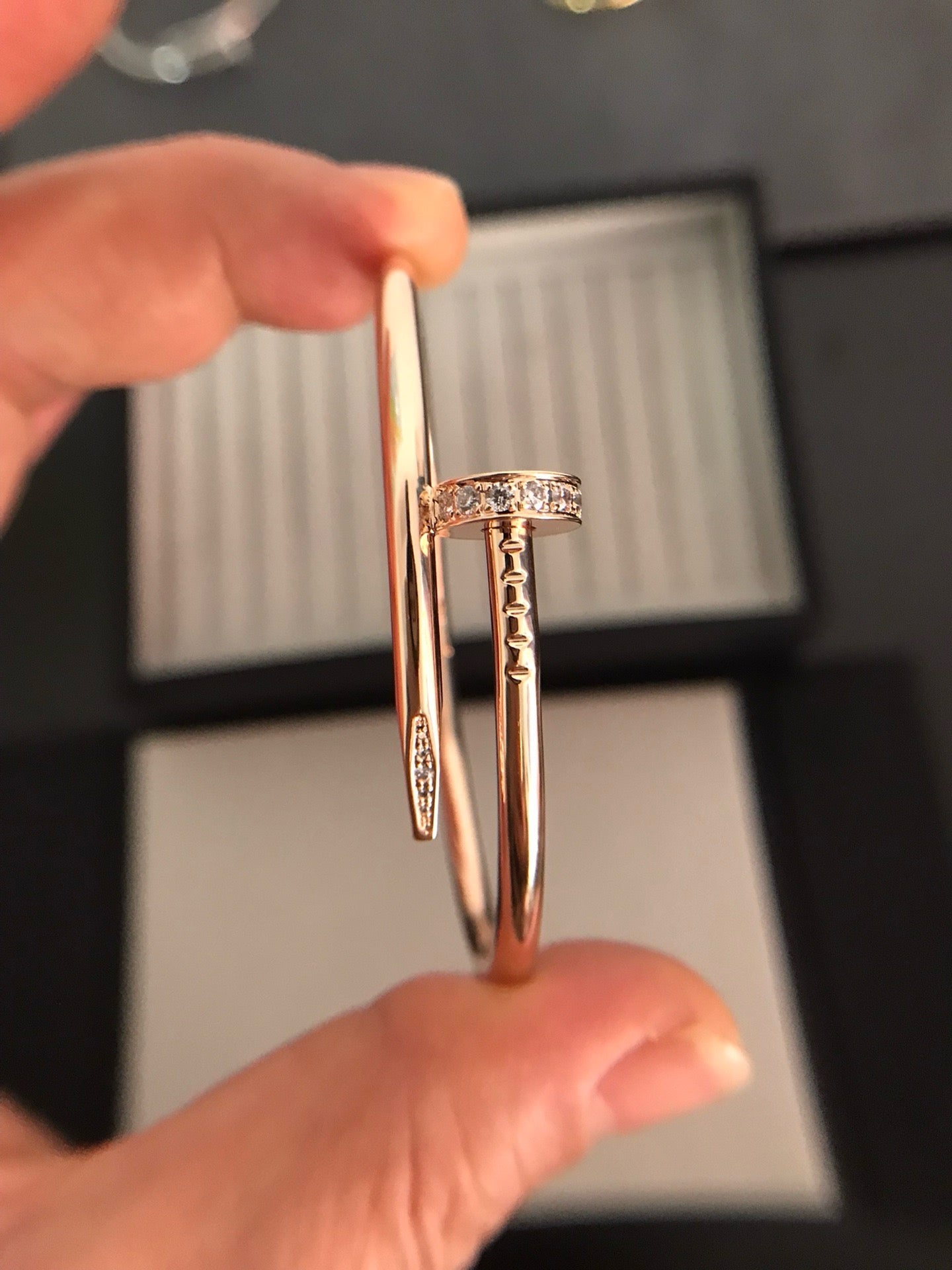 [moco jewelrys]JUSTE BRACELET 3.5MM DIAMONDS