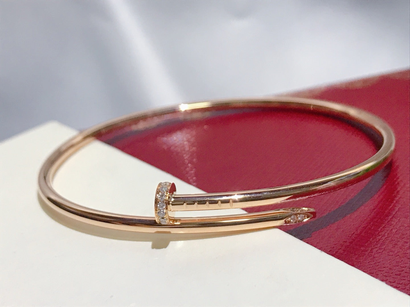 [moco jewelrys]JUSTE BRACELET 2.5MM DIAMONDS