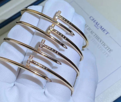 [moco jewelrys]JUSTE BRACELET 2.5MM DIAMONDS