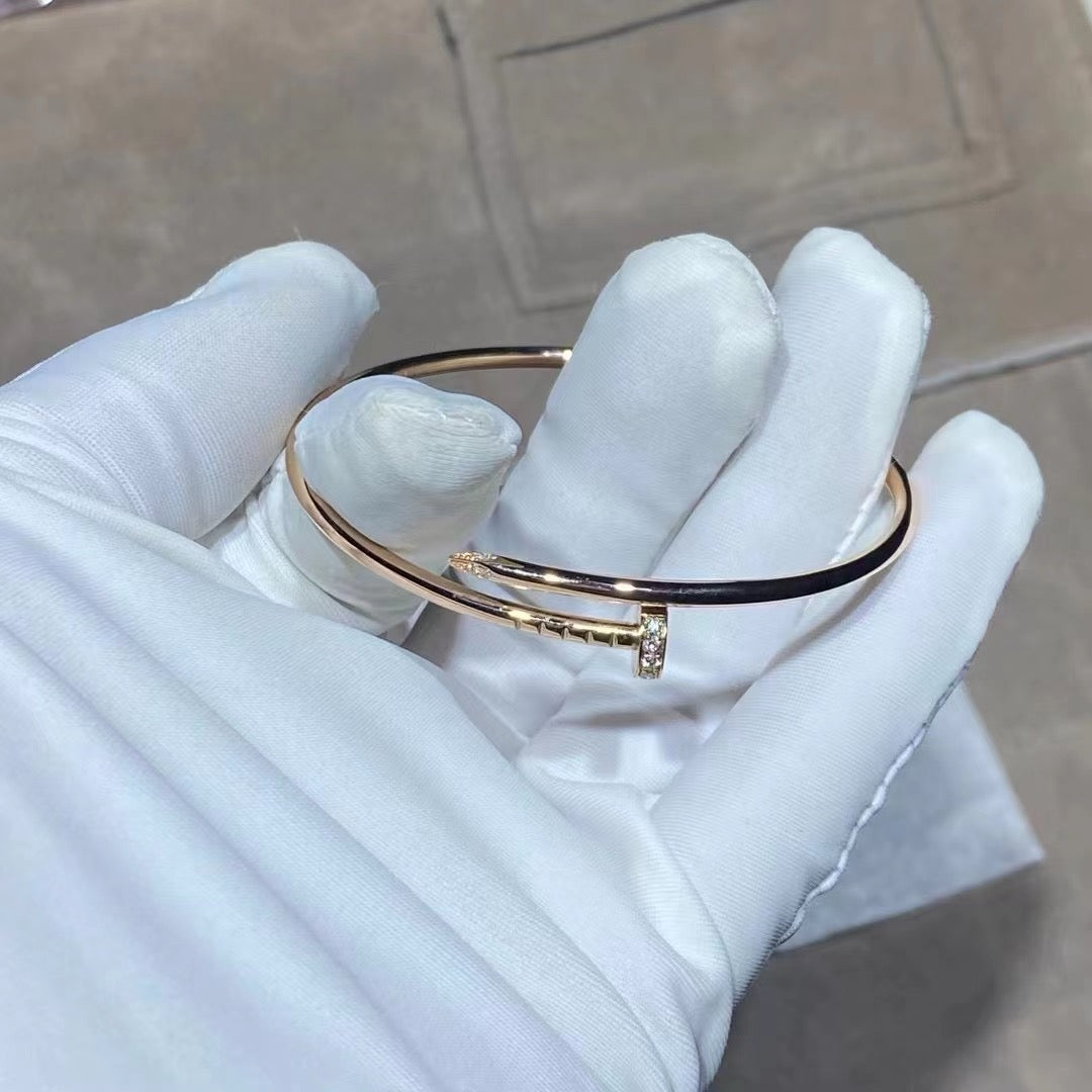 [moco jewelrys]JUSTE BRACELET 2.5MM DIAMONDS
