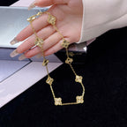 ??Loco?¡¥CLOVER 10 MOTIFS LASER NECKLACE