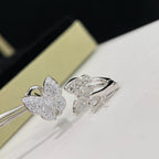 ??Loco?¡¥BUTTERFLY ALL DIAMOND EARRINGS