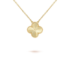 ??Loco?¡¥CLOVER 15MM LASER NECKLACE