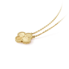 ??Loco?¡¥CLOVER 15MM LASER NECKLACE
