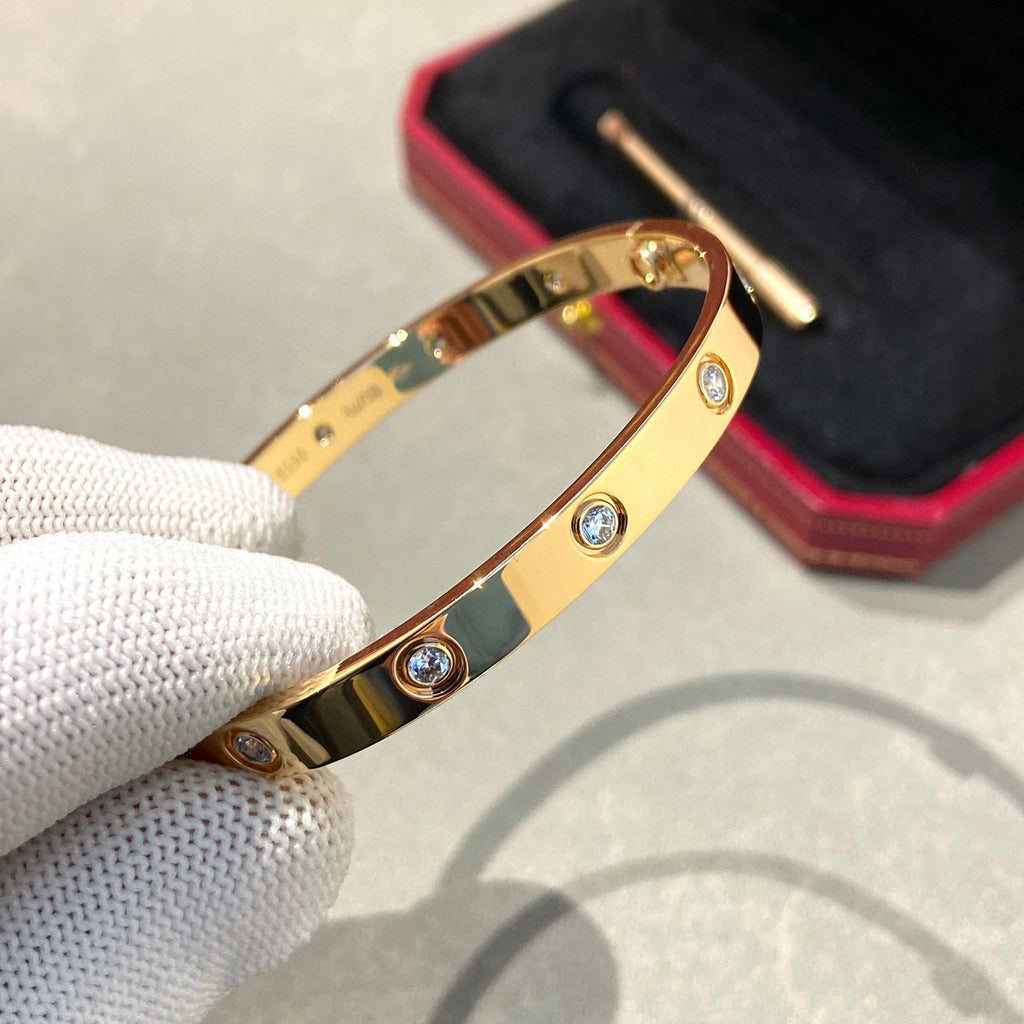 ??Loco?¡¥LOVE BRACELET 6.1MM 10 DIAMONDS