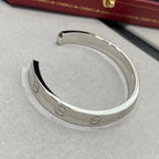 ??Loco?¡¥LOVE BRACELET 6.1MM 1 DIAMOND OPEN CUFF