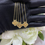 ??Loco?¡¥CLOVER 15MM LASER NECKLACE