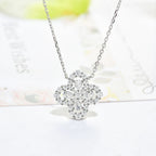 ??Loco?¡¥LOOP NECKLACE FULL MOTIF DIAMOND 16MM MULTIPLE COLORS
