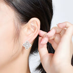 ??Loco?¡¥LOOP EARRINGS FULL MOTIF DIAMOND 16MM