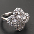 ??Loco?¡¥LOOP RING FULL MOTIF DIAMOND 16MM SILVE