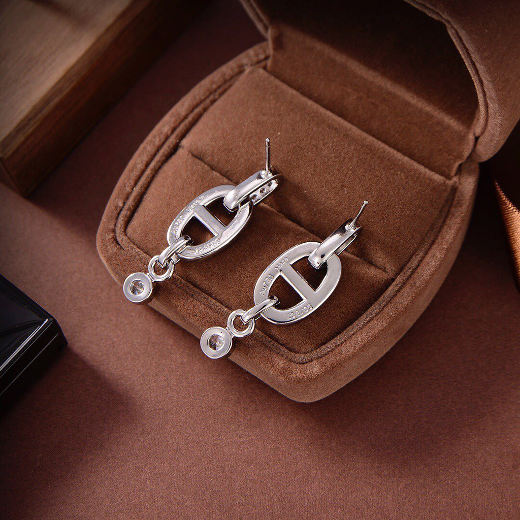 ??Loco?¡¥HM CHAINE DIAMOND EARRINGS