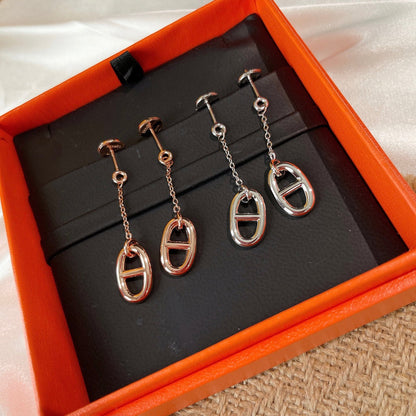 [moco jewelrys]CHAINE TASSEL EARRINGS
