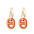 ??Loco?¡¥HM O'MAILLON GOLD EARRINGS
