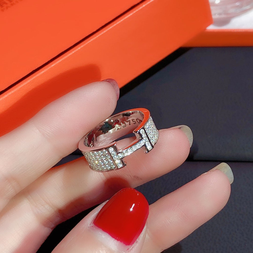 ??Loco?¡¥H RING FULL DIAMOND
