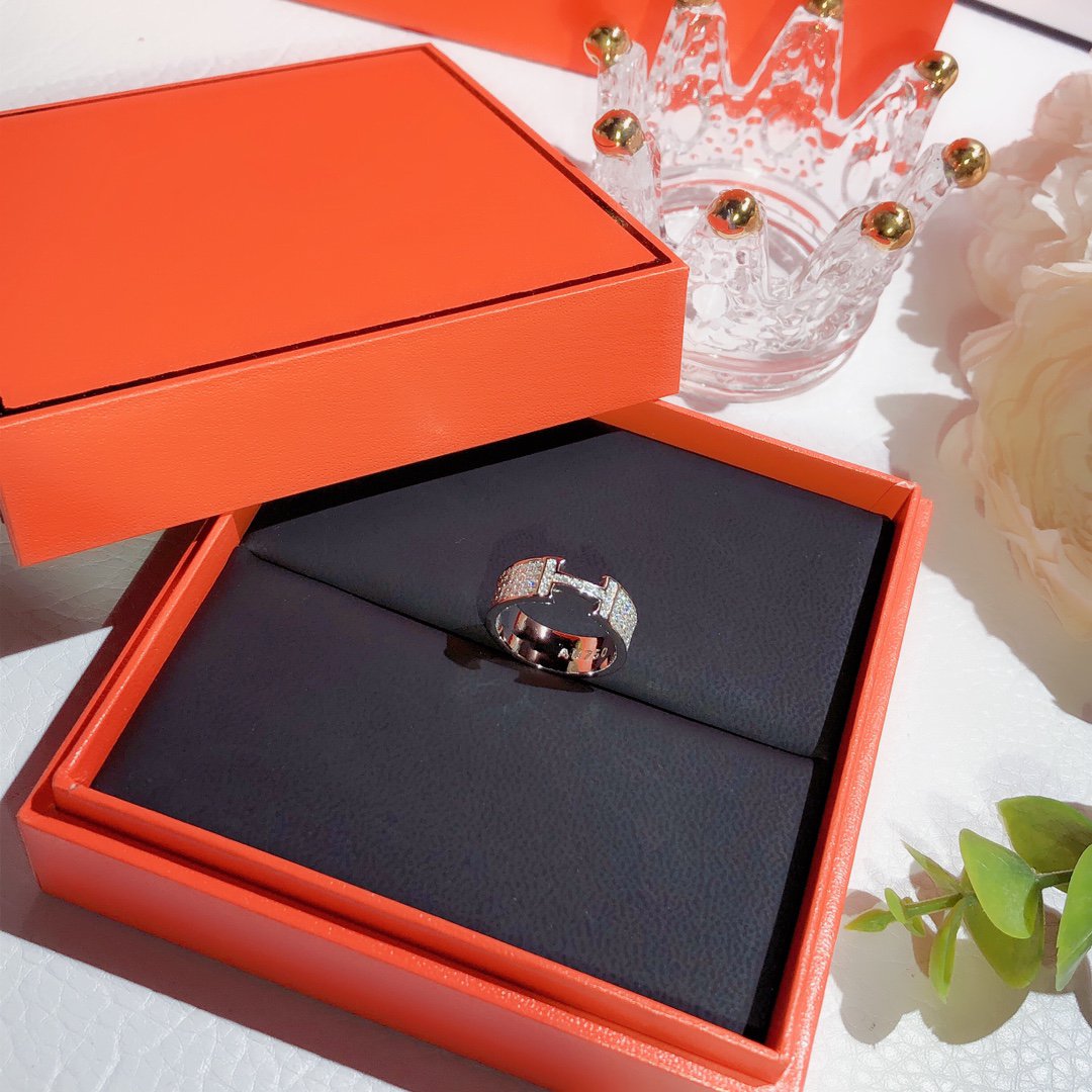 [moco jewelrys]H-RING VOLLDIAMANT