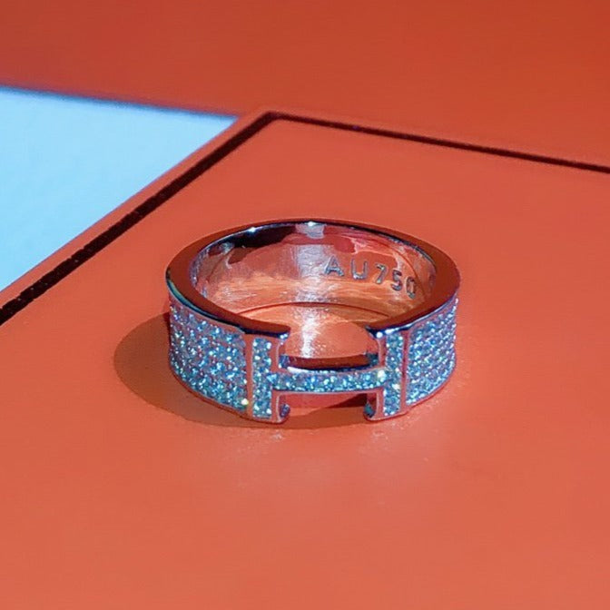 ??Loco?¡¥H RING FULL DIAMOND