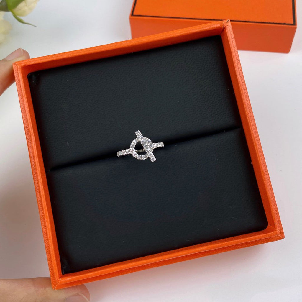 ??Loco?¡¥ECHAPPEE RING SILVER DIAMOND