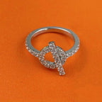 ??Loco?¡¥ECHAPPEE RING SILVER DIAMOND