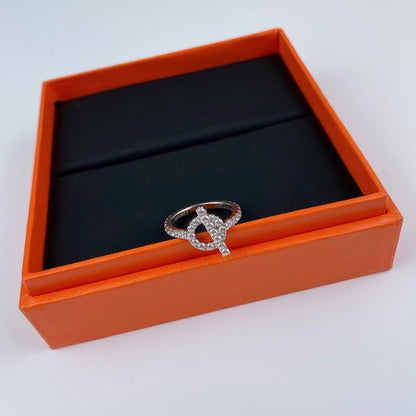 [moco jewelrys]ECHAPPEE RING SILBER DIAMANT