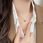 ??Loco?¡¥BEE MINI PEDANT DIAMOND NECKLACE