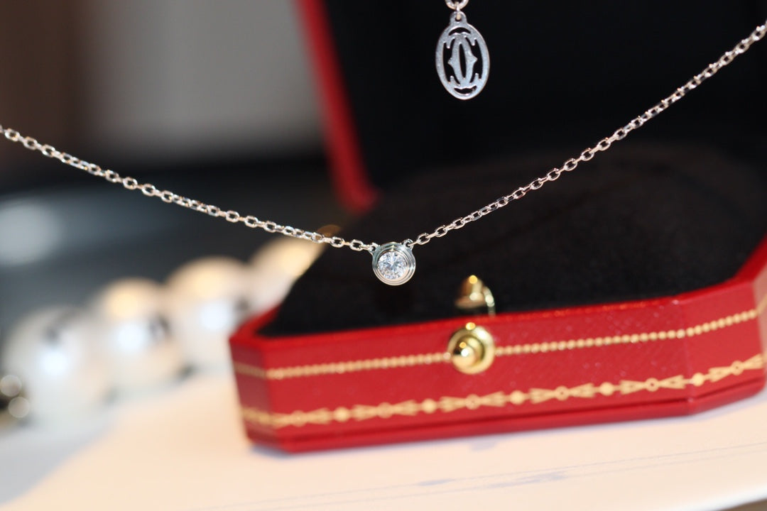 [moco jewellerys]ダムール ダイヤモンドネックレス