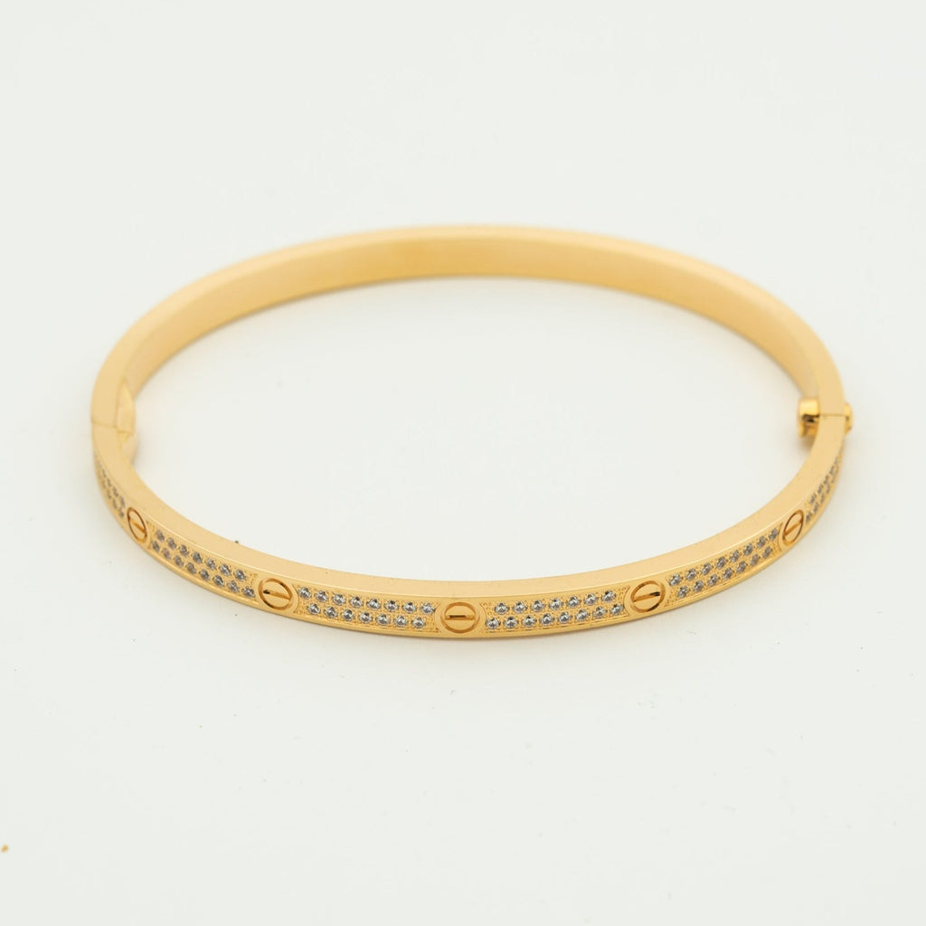 ??Loco?¡¥LOVE BRACELET 3.65MM DIAMOND-PAVED