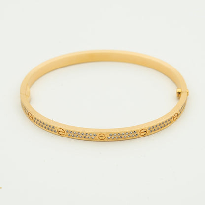 [moco jewelrys]LOVE BRACELET 3.65MM DIAMOND-PAVED