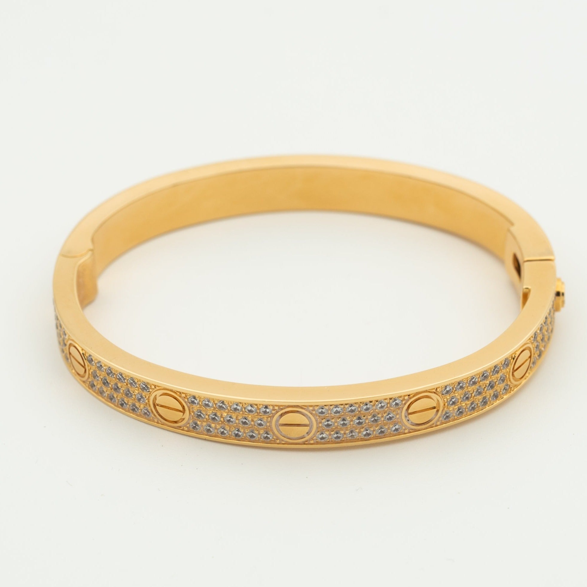 ??Loco?¡¥LOVE BRACELET 6.1MM DIAMOND-PAVED