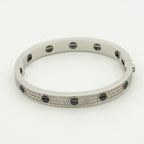 ??Loco?¡¥LOVE BRACELET 6.1MM DIAMOND-PAVED CERAMIC