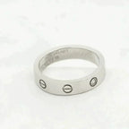 ??Loco?¡¥LOVE RING 4MM 1 DIAMOND SILVER