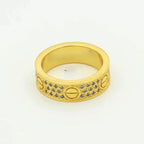 ??Loco?¡¥LOVE RING 5.5MM DIAMONDS PAVED