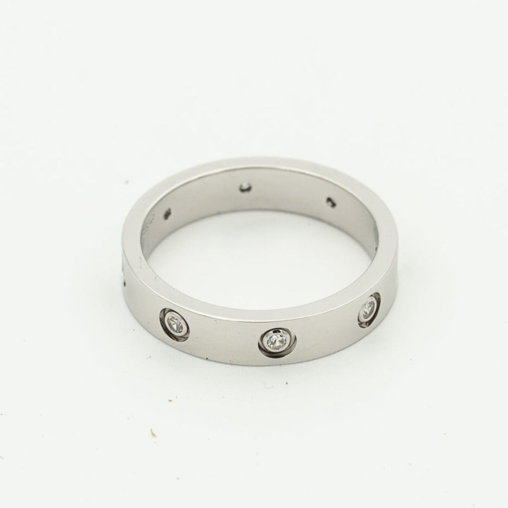 ??Loco?¡¥LOVE RING 3.6MM 8 DIAMONDS
