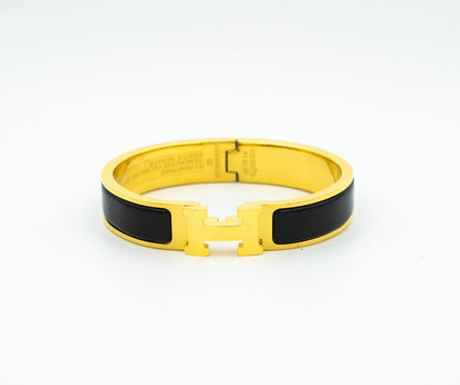 [moco jewelrys]H BLACK BRACELET