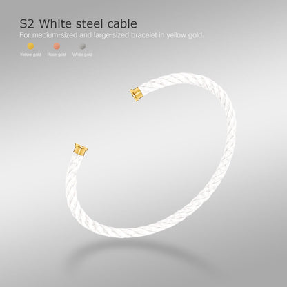 [moco jewelrys] FORCE SERIES ARMBANDKABEL 50 AUSWAHLMÖGLICHKEITEN (DIY-AUSWAHL)