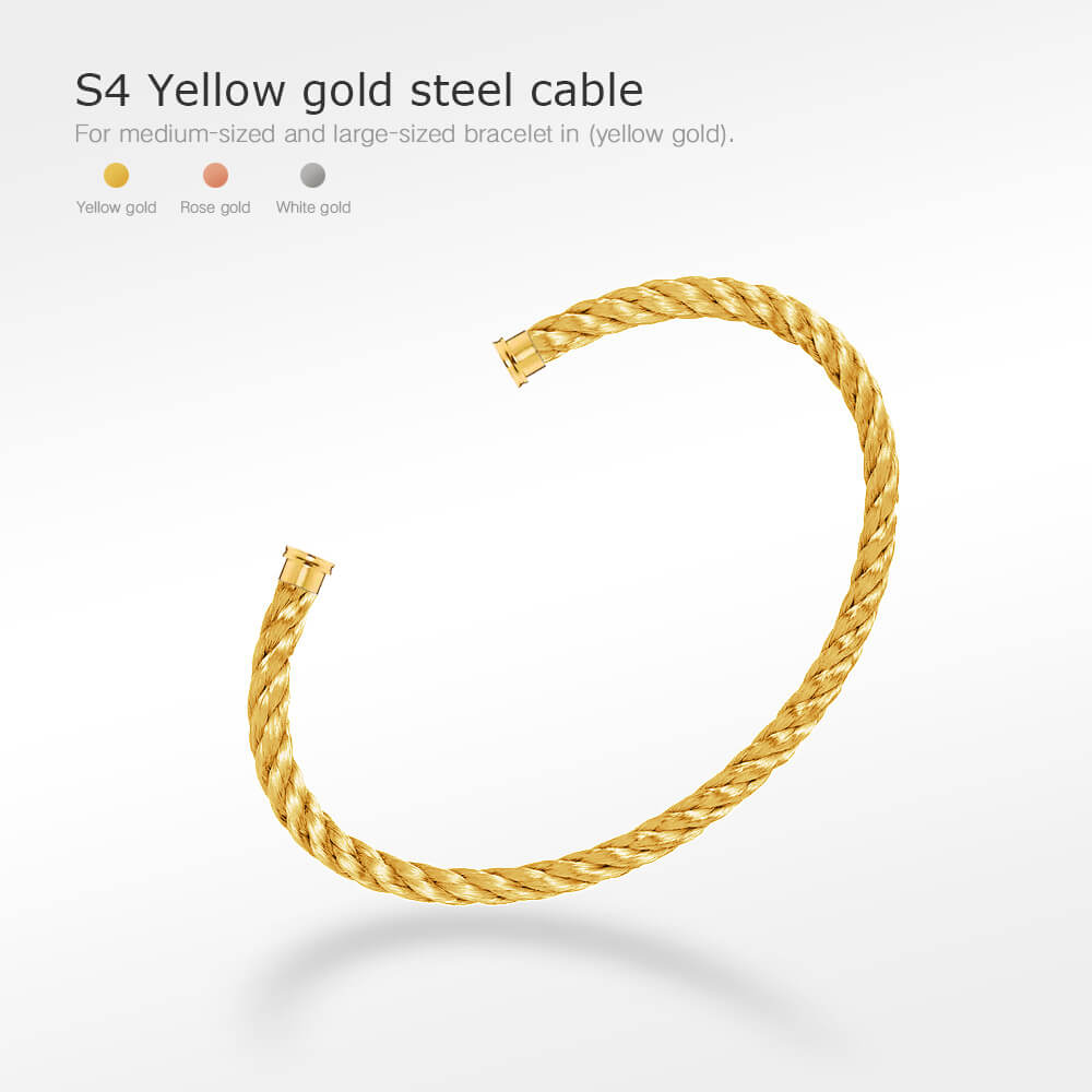 [moco jewelrys] FORCE SERIES ARMBANDKABEL 50 AUSWAHLMÖGLICHKEITEN (DIY-AUSWAHL)