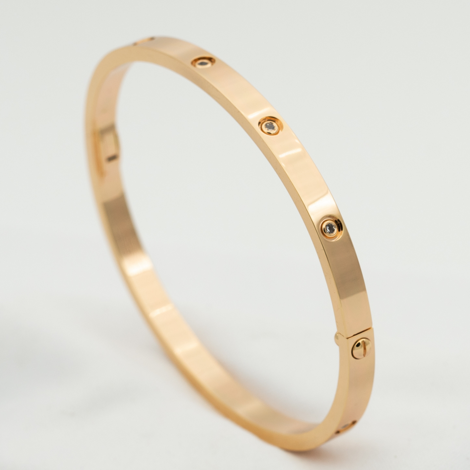??Loco?¡¥LOVE BRACELET 3.65MM 10 DIAMONDS