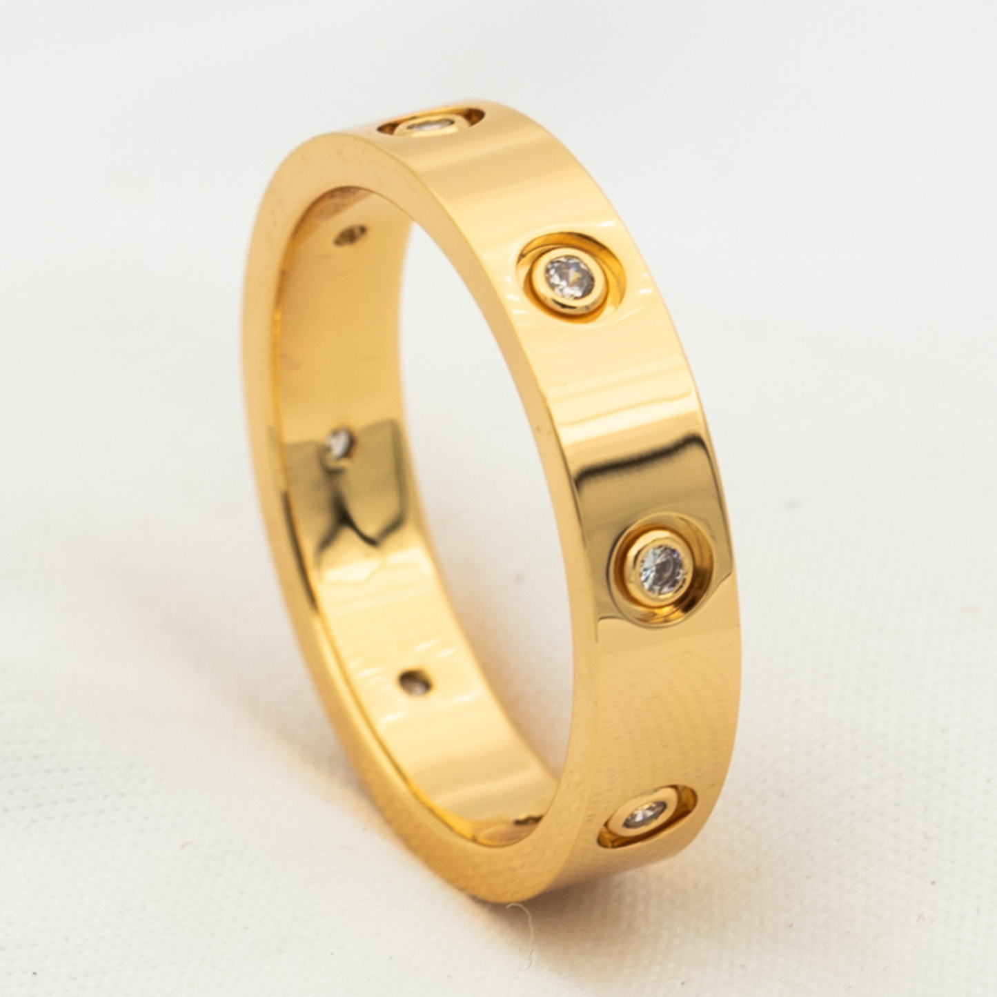 [moco jewelrys] Liebesring 3,6 mm 8 Diamanten