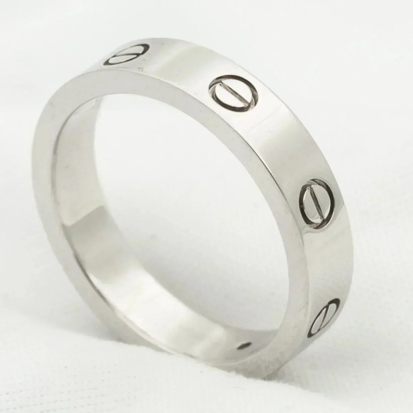 [moco jewelrys] Liebesring 4 mm 1 Diamant Silber