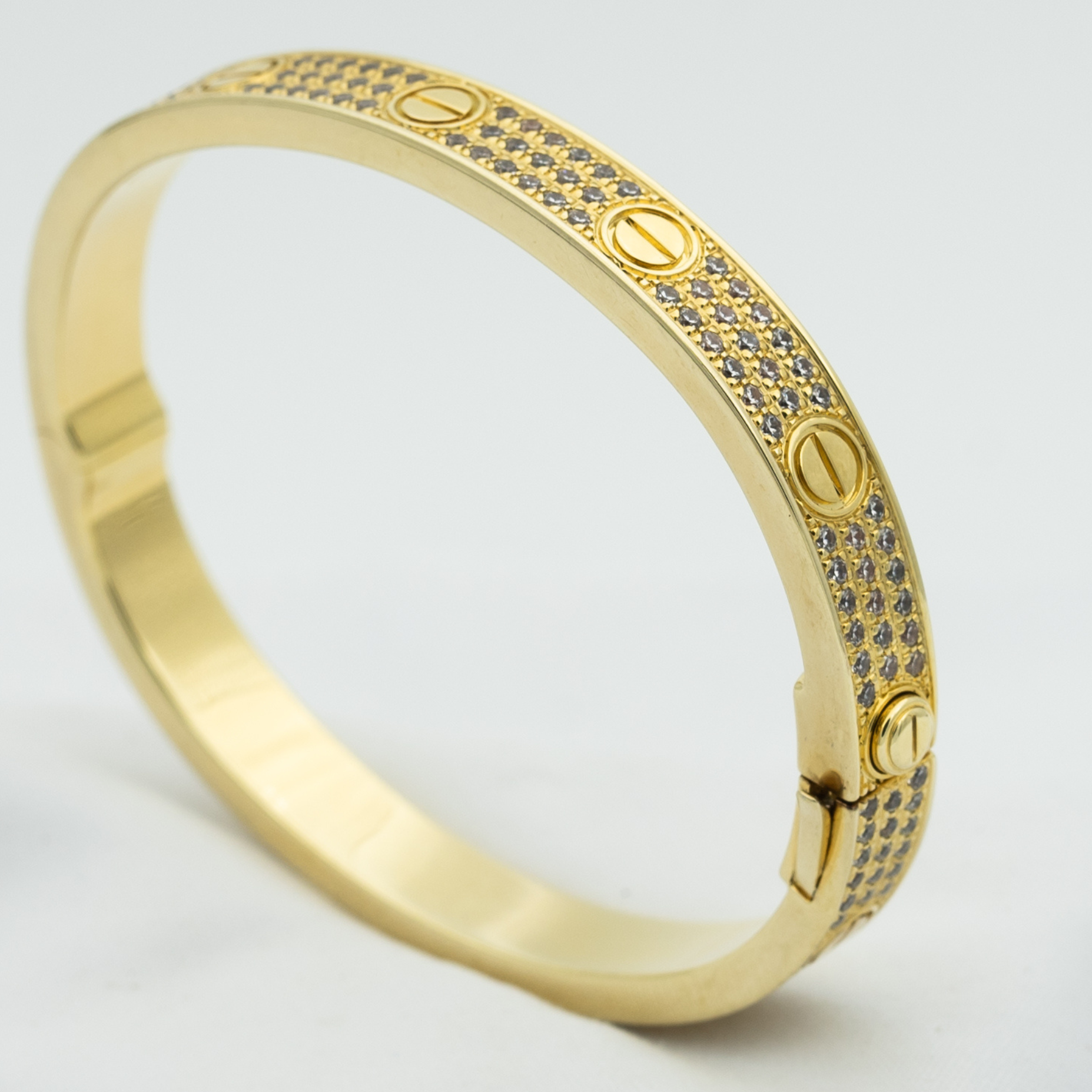 ??Loco?¡¥LOVE BRACELET 6.1MM DIAMOND-PAVED