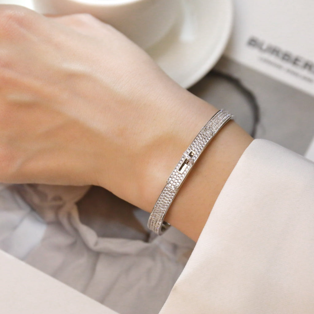 ??Loco?¡¥KELLY BRACELET DIAMOND PAVED