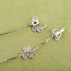 ??Loco?¡¥FRIVOLE SILVER 9 FLOWERS NECKLACE